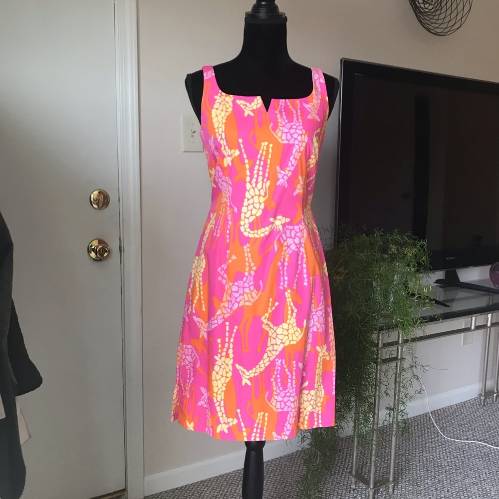 Lilly Pulitzer Bella Giraffe Dress 4